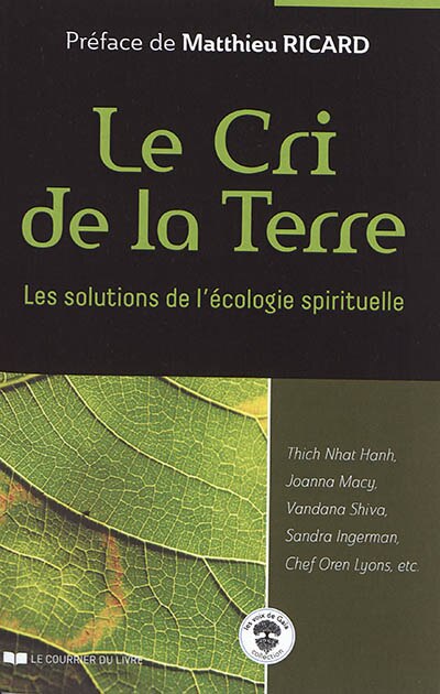 Front cover_Le cri de la Terre