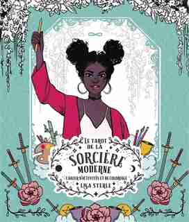 Le tarot de la sorcière moderne : livre de coloriage de Lisa Sterle
