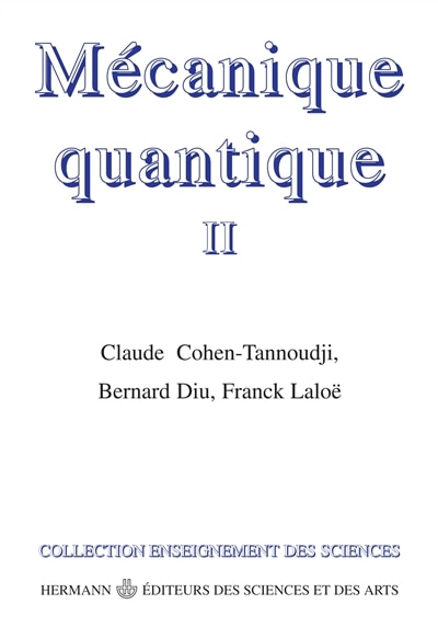 Front cover_MECANIQUE QUANTIQUE T02