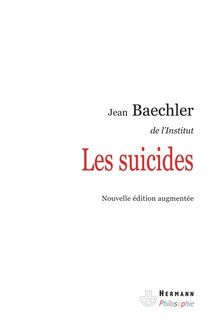 Front cover_Les suicides