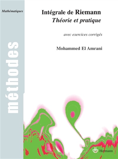 Front cover_Intégrale de Riemann