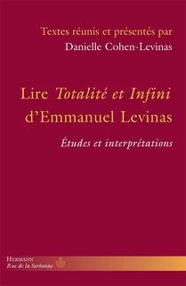 Couverture_Lire Totalité et infini d'Emmanuel Levinas
