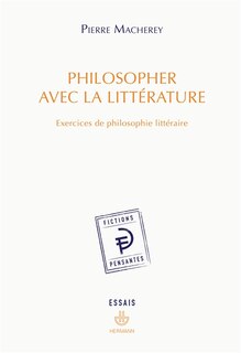 Front cover_Philosopher avec la littérature