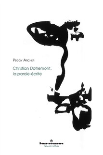 Couverture_CHRISTIAN DOTREMONT