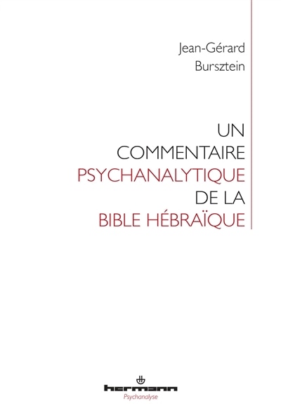 Couverture_Un commentaire psychanalytique de la Bible hébraïque