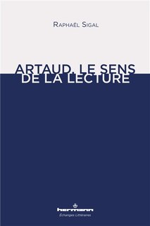 Couverture_Artaud, le sens de la lecture