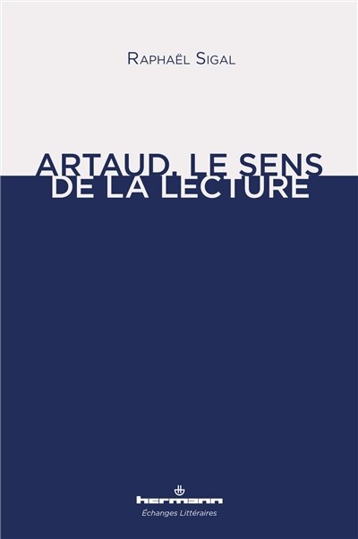 Couverture_Artaud, le sens de la lecture