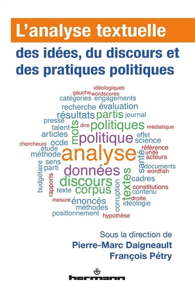 Couverture_L' analyse textuelle des idées, du discours et des pratiques politiques