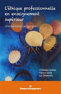 Couverture_L' éthique professionnelle en enseignement supérieur