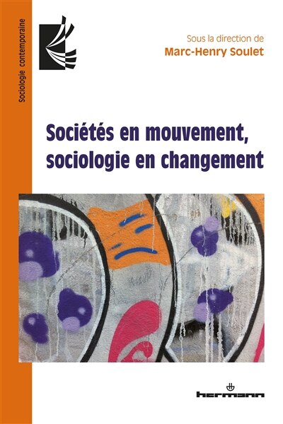 Front cover_Sociétés en mouvement, sociologie en changement