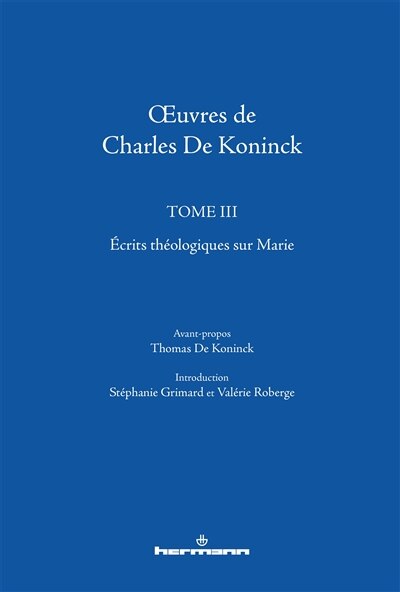 Couverture_Ecrits th&eacute;ologiques sur Marie