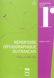 Front cover_R&eacute;pertoire orthographique du fran&ccedil;ais