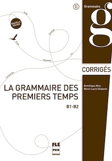 Couverture_La grammaire des premiers temps B1-B2