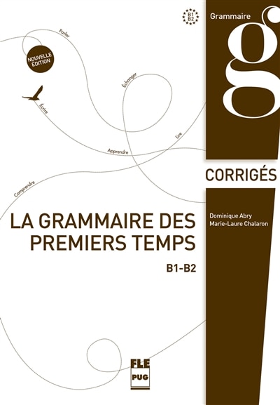 Couverture_La grammaire des premiers temps B1-B2