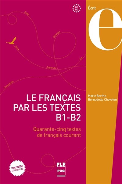 Couverture_Le fran&ccedil;ais par les textes, B1-B2