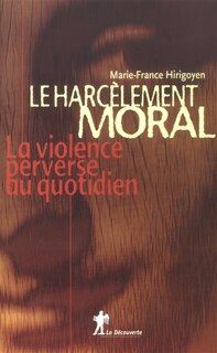Front cover_Le harc&egrave;lement moral
