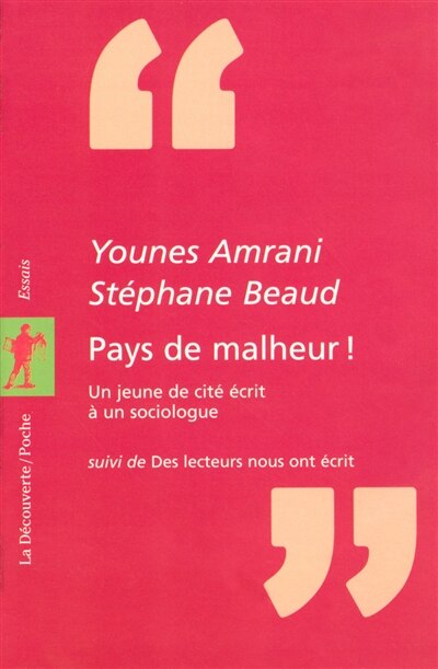 Front cover_Pays de malheur !