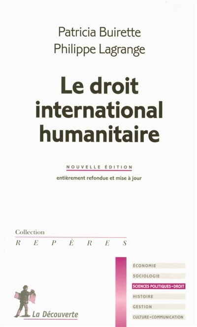 Front cover_Le droit international humanitaire