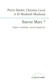Couverture_Sauver Marx ?