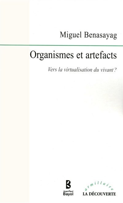 Front cover_Organismes et artefacts