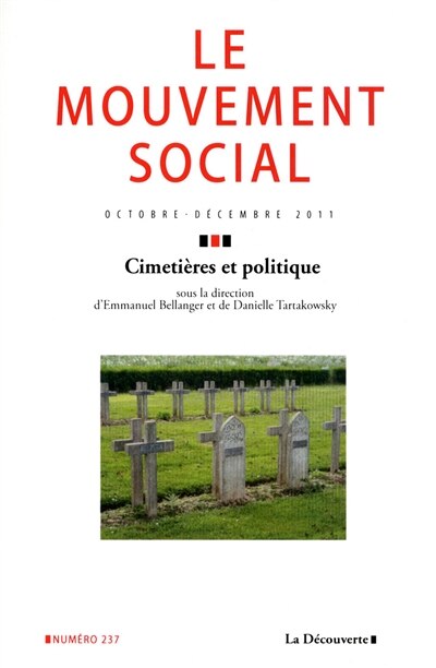 Front cover_Mouvement social (Le), n°237. Cimetières et politique