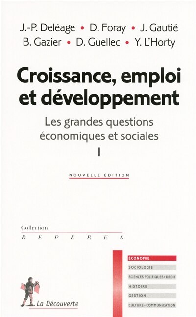 Couverture_Croissance, emploi et développement