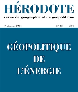 Couverture_Hérodote, n°155. Géopolitique de l'énergie
