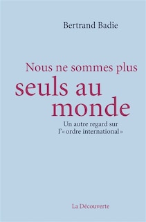 Front cover_Nous ne sommes plus seuls au monde