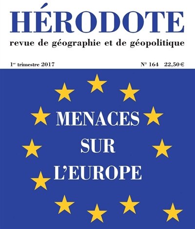 Couverture_Hérodote, n°164. Menaces sur l'Europe