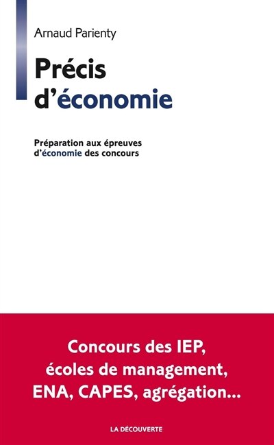 Front cover_Précis d'économie