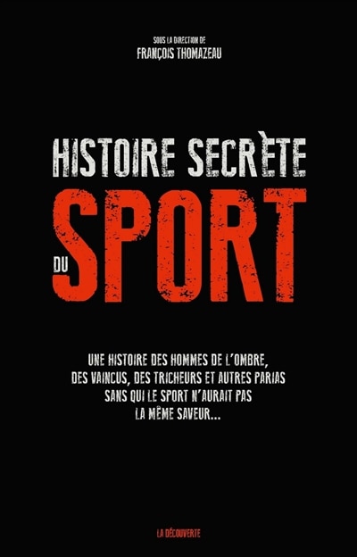 Front cover_Histoire secrète du sport