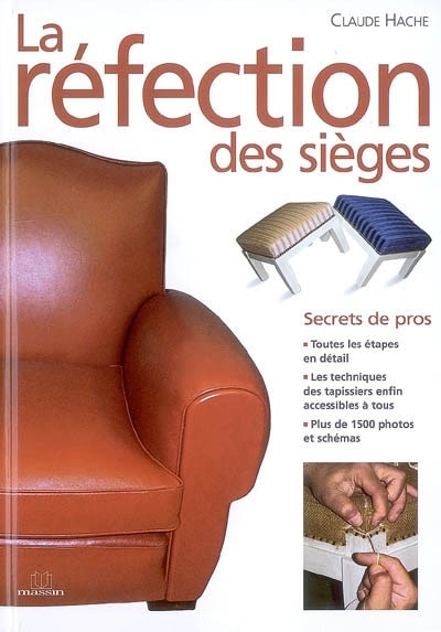 Front cover_La réfection des sièges
