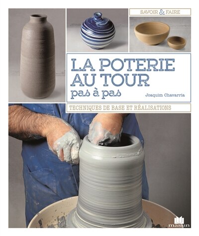 Couverture_La poterie au tour pas à pas