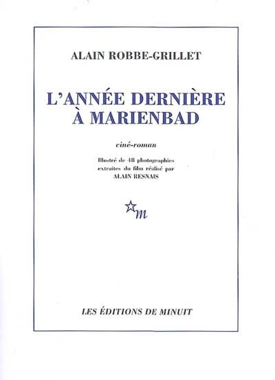Front cover_L'année dernière à Marienbad