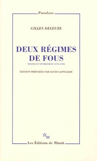 Front cover_Deux régimes de fous