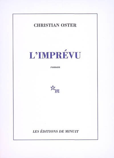 Front cover_L'imprévu