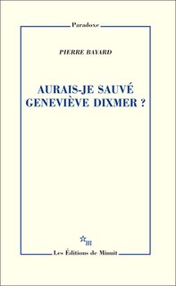 Front cover_Aurais-je sauvé Geneviève Dixmer ?