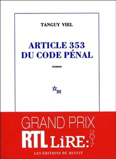 Front cover_Article 353 du code pénal