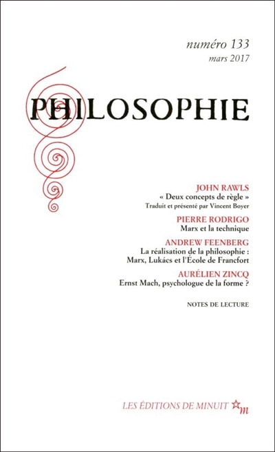Couverture_Philosophie, n°133