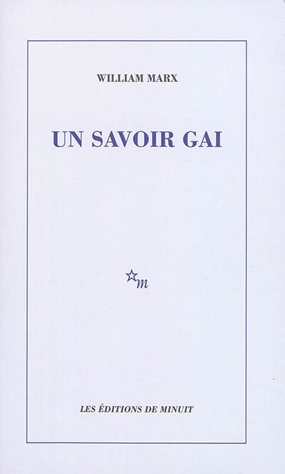 Front cover_Un savoir gai