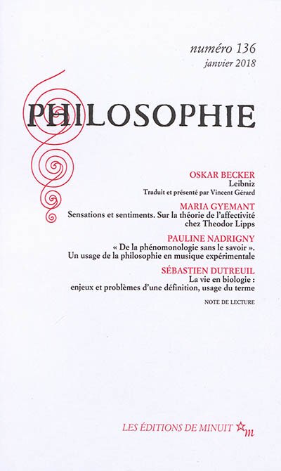 Couverture_Philosophie, n&deg;136