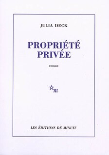 Front cover_PROPRIÉTÉ PRIVÉE