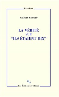 Front cover_La vérité sur Ils étaient dix