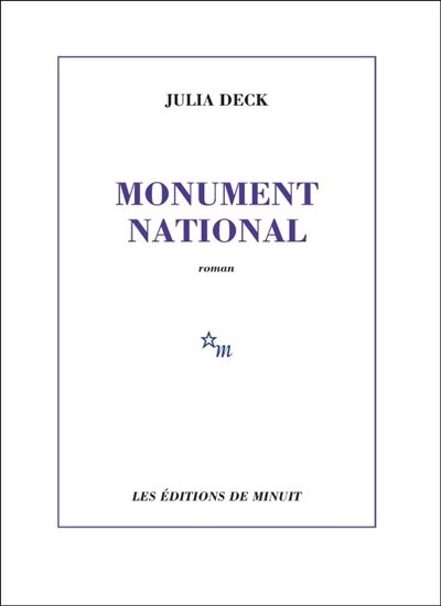 Front cover_Monument national