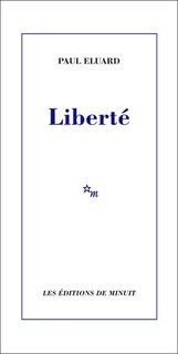 Front cover_Liberté ; Histoire d'un poème