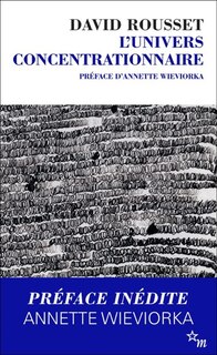 Couverture_L' univers concentrationnaire