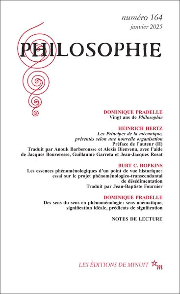 Couverture_Philosophie, n°164