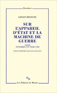 Front cover_Sur l'appareil d'Etat et la machine de guerre