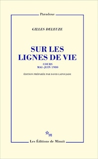 Front cover_Sur les lignes de vie
