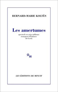 Front cover_Les amertumes